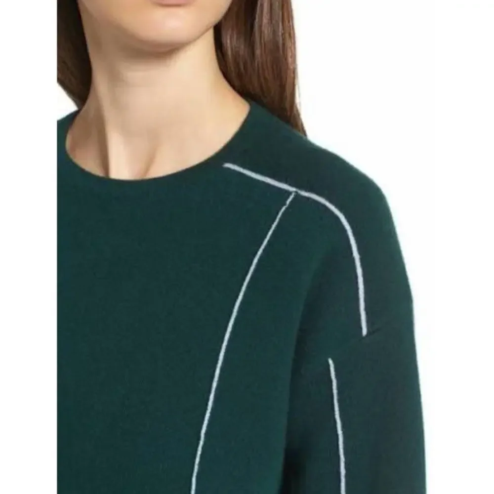 Lewit double knitted cashmere blend sweater Size Medium